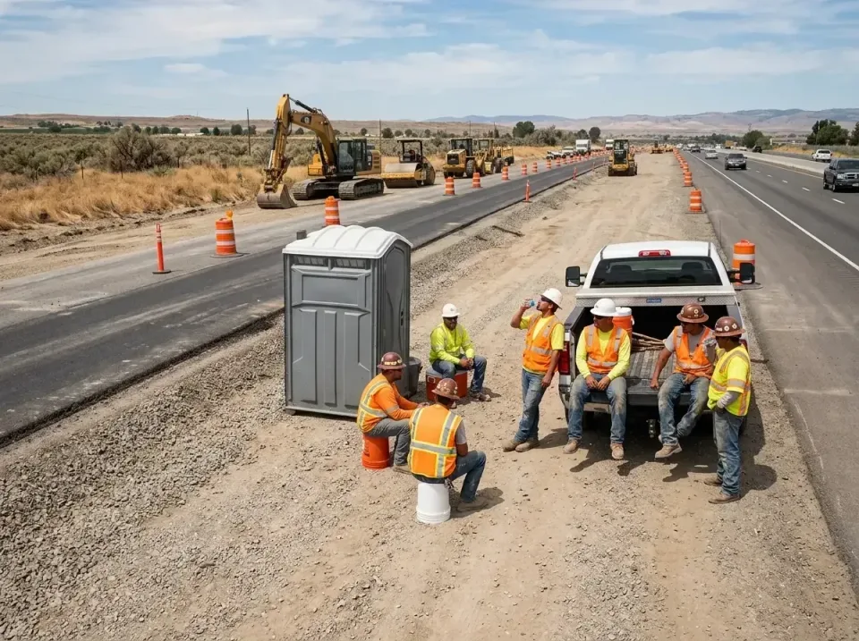 highway-road-construction-crew-007 — frequently asked questions, Porta Potty and Restroom Rentals in Churchill, PA